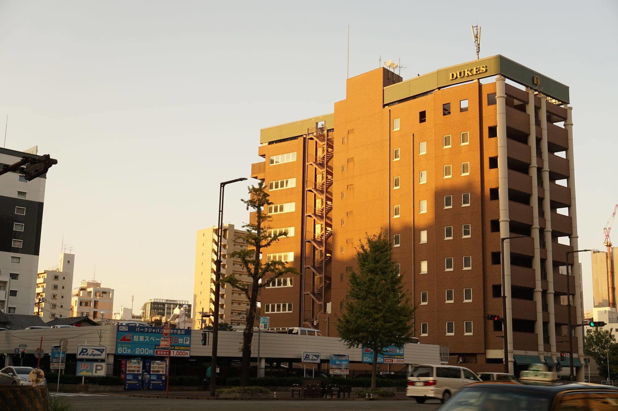 Dukes Hotel Nakasu فوكوكا المظهر الخارجي الصورة